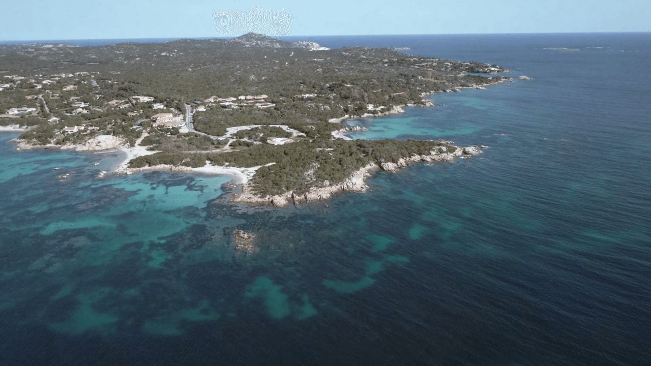 costa smeralda veduta panoramica