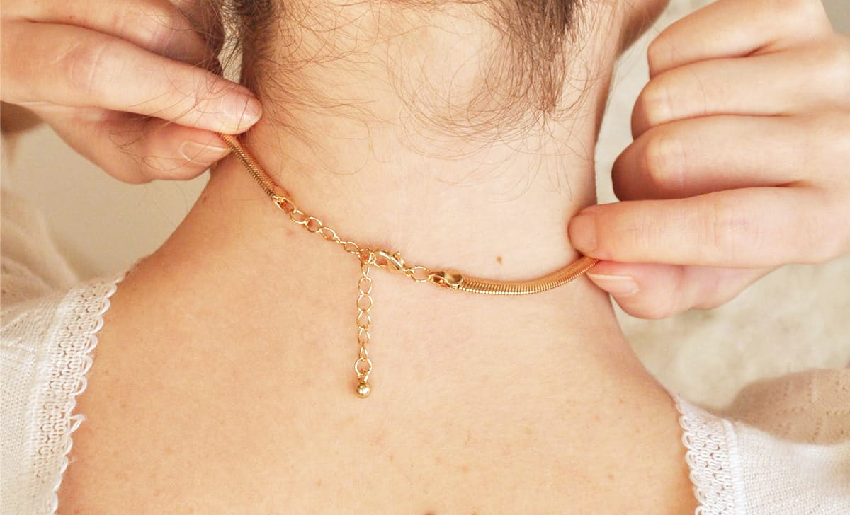 gioiello a spina di pesce