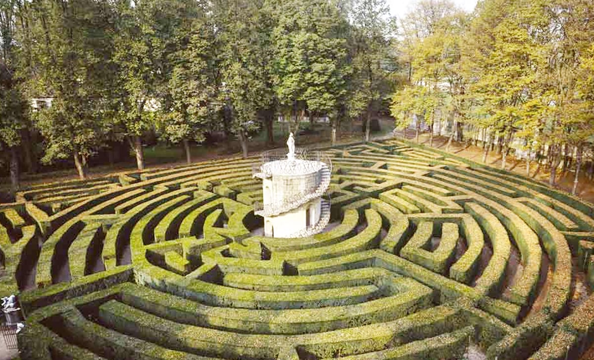 labirinto Villa Pisani