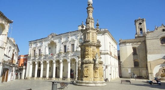 nardò, piazza salandra