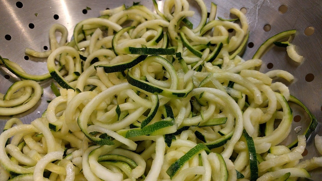 spaghetti di verdure
