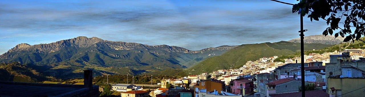 supramonte visto da orgosolo