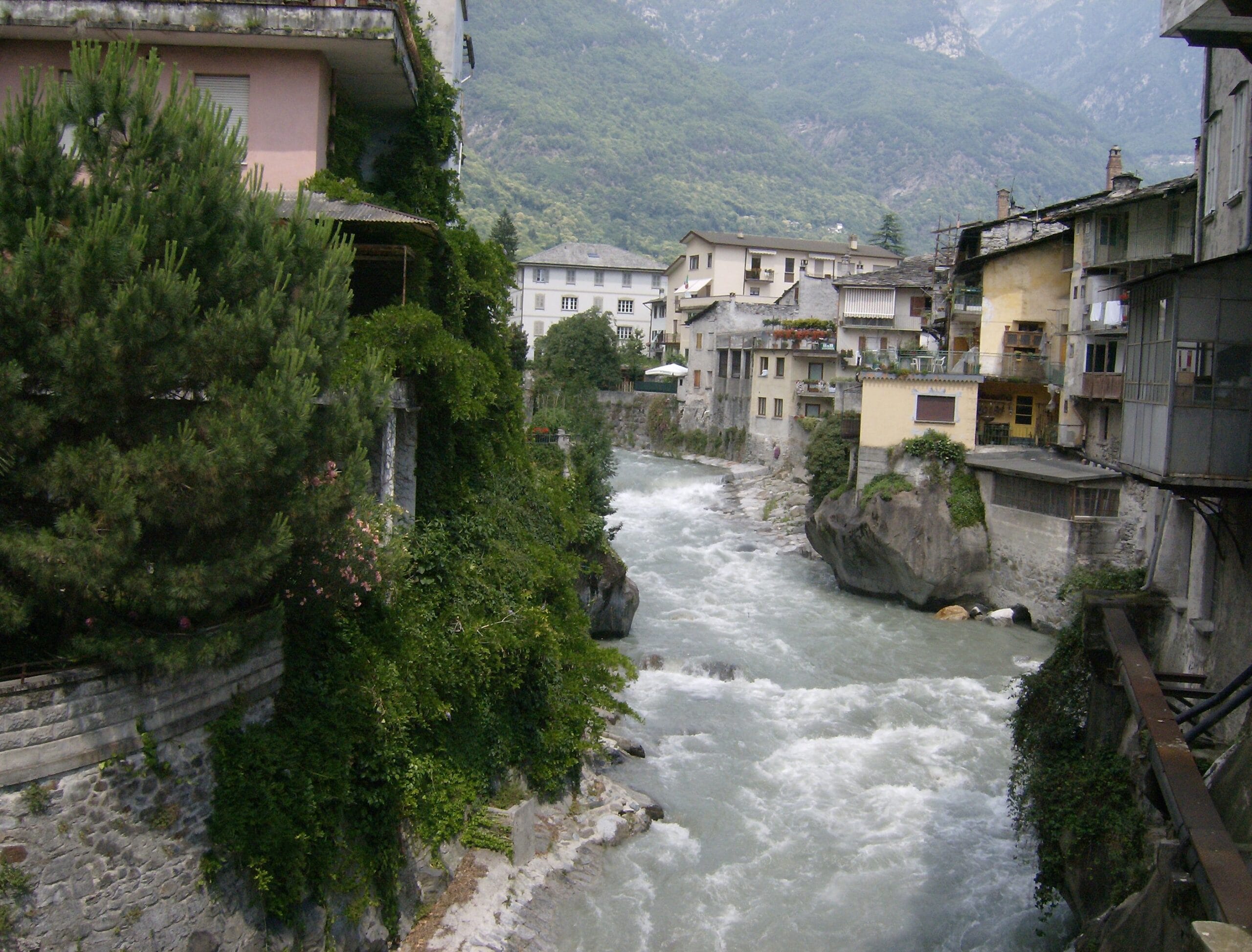 Chiavenna Fiume Mera