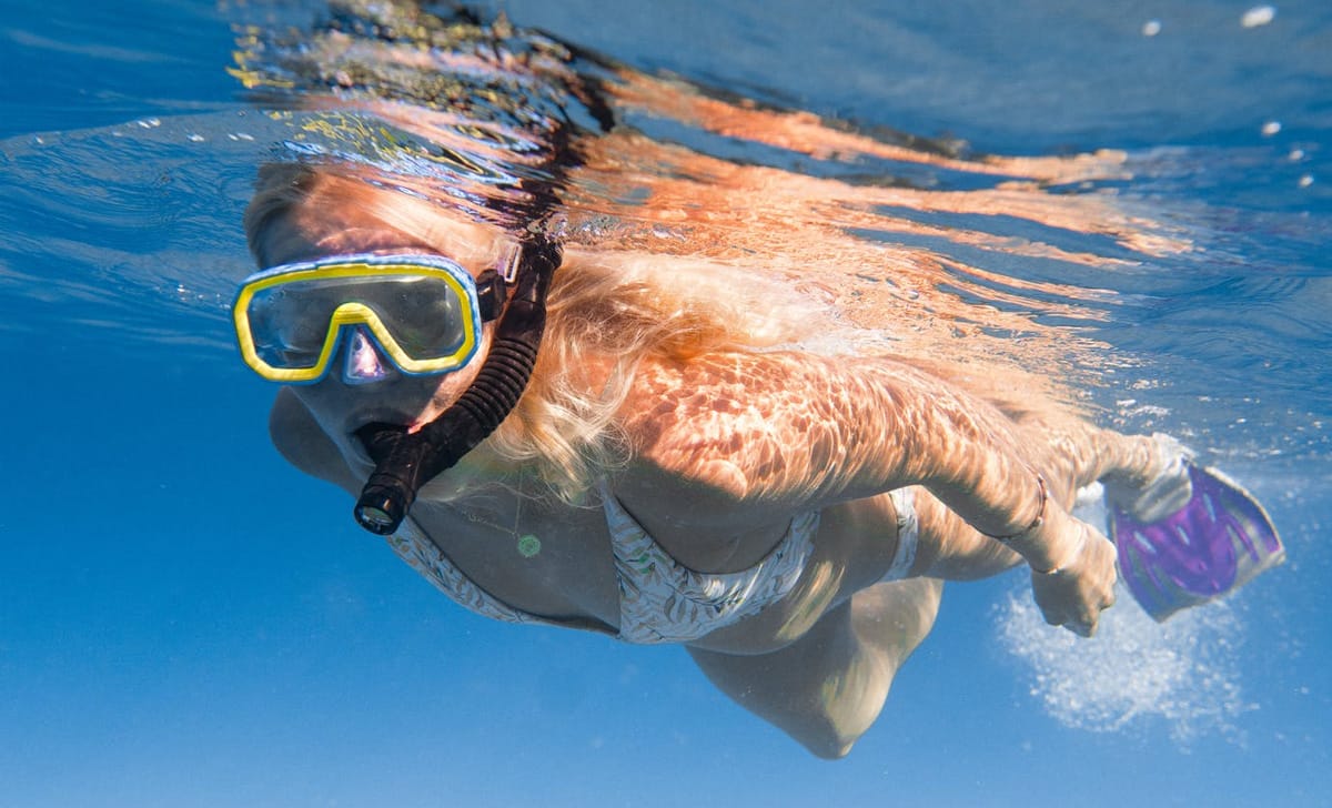 maschera subacquea