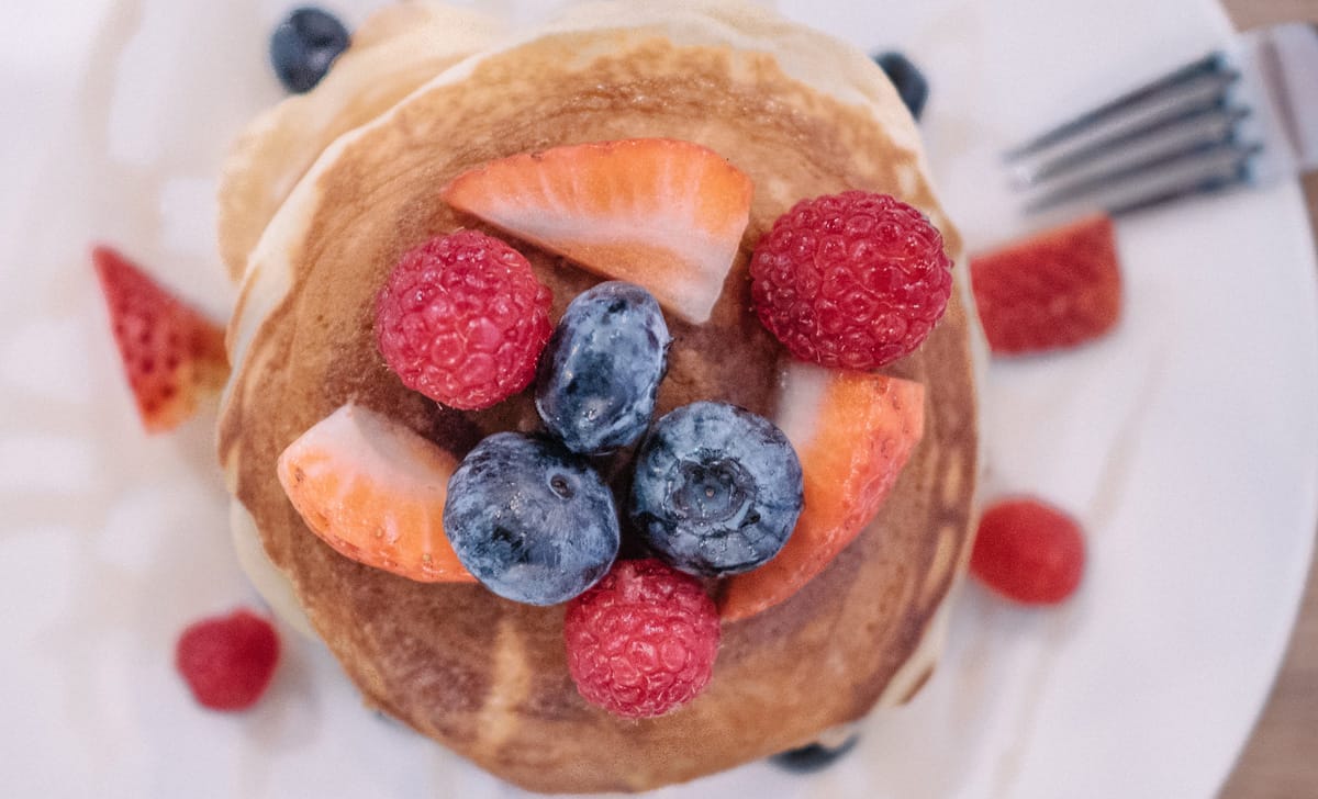 pancake alla frutta