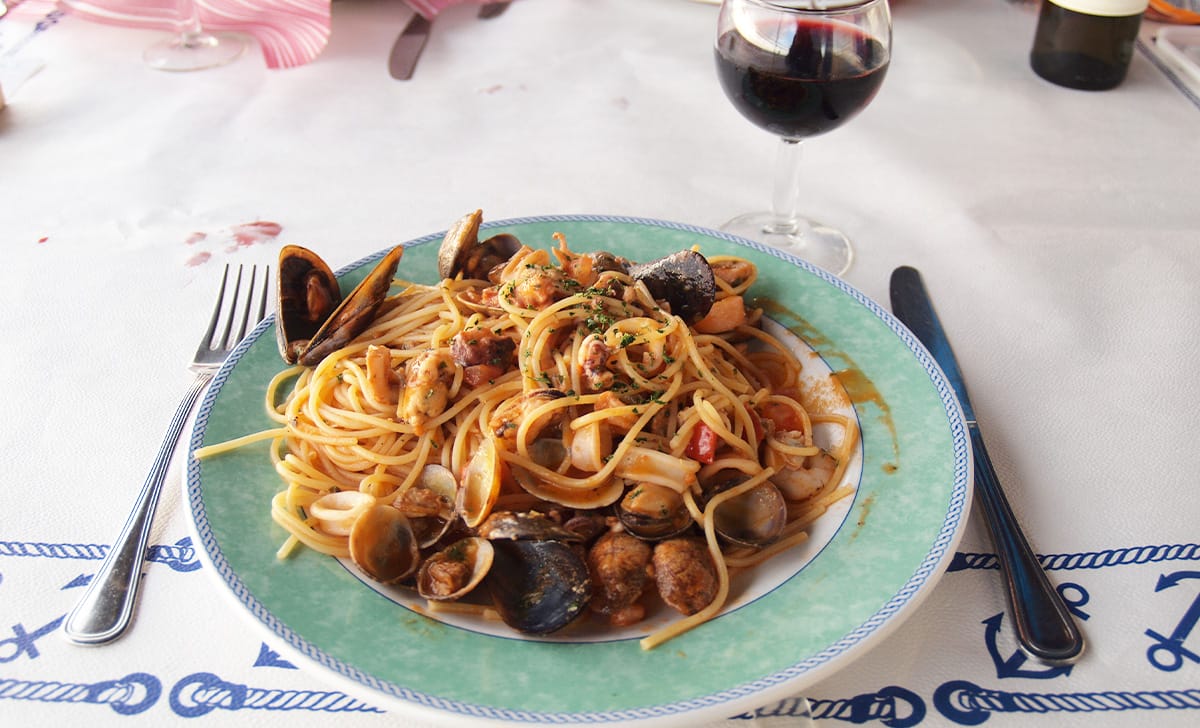pasta frutti di mare