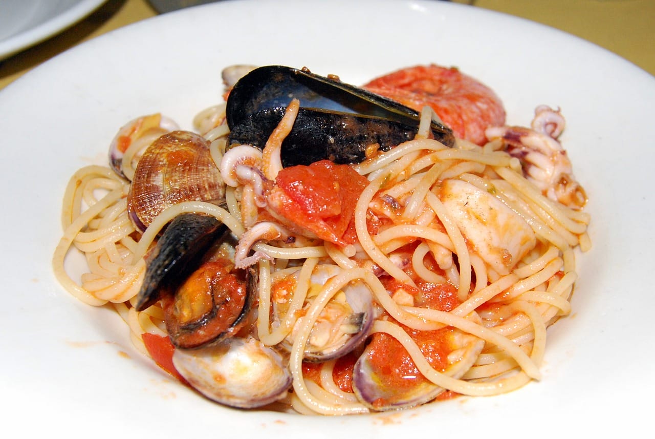 spaghetti allo scoglio