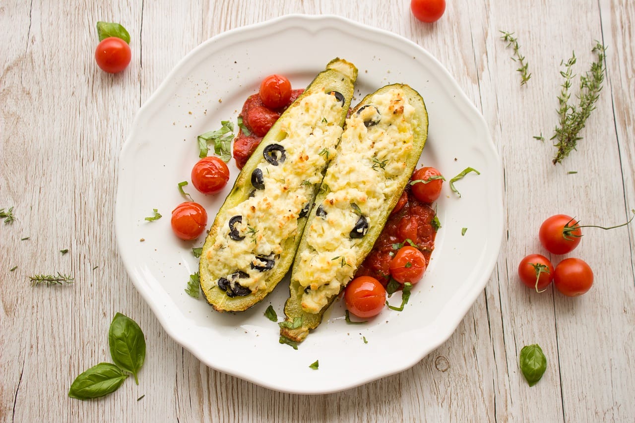 zucchine ripiene al sugo