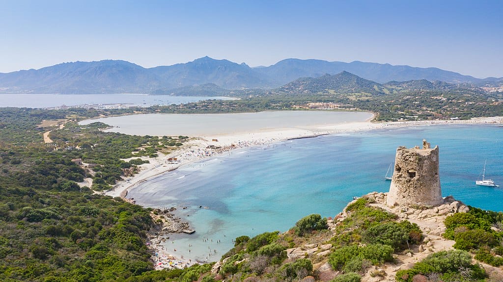 spiaggia Porto Giunco Cagliari