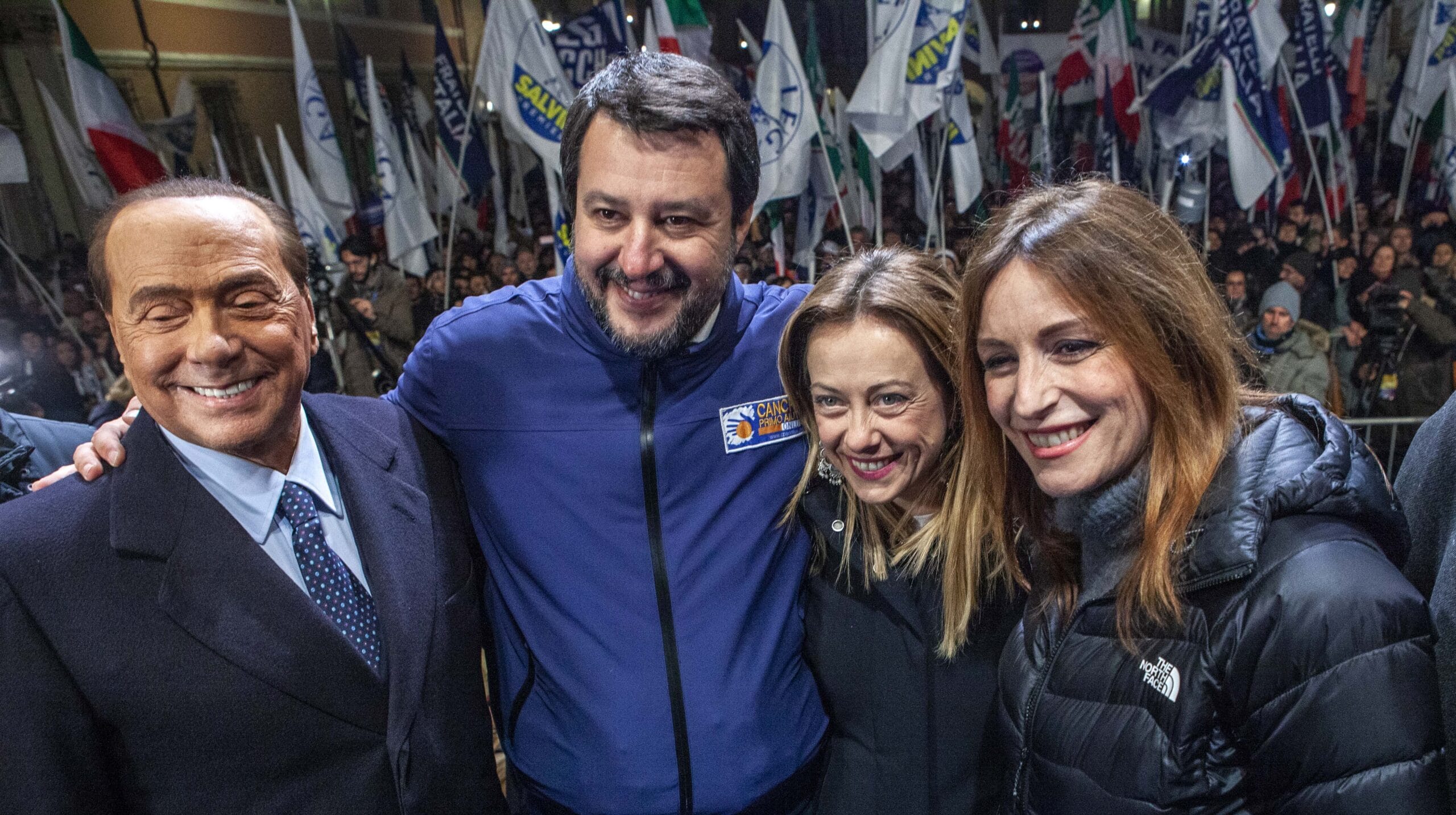 Berlusconi Salvini Meloni