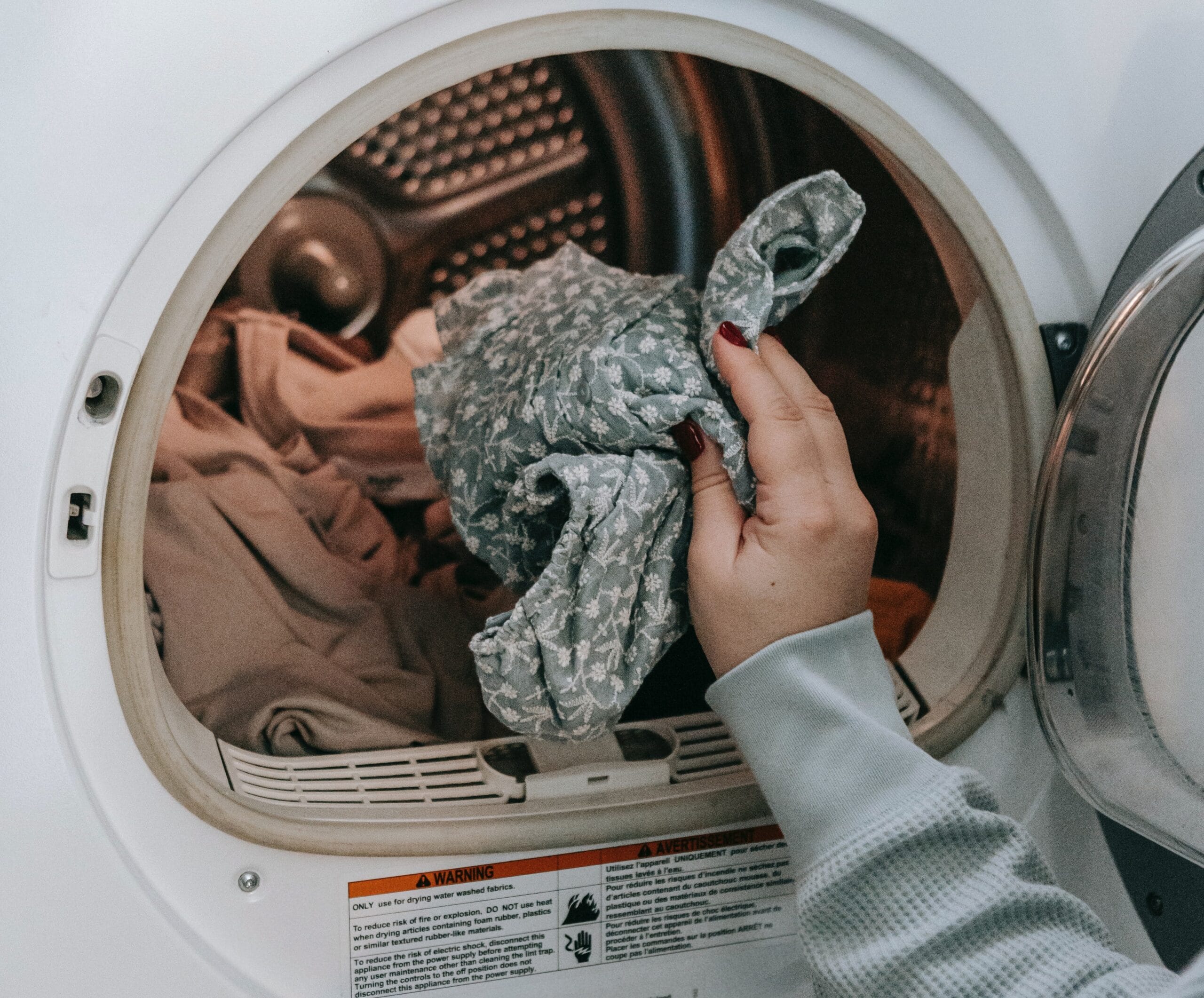 bucato in lavatrice