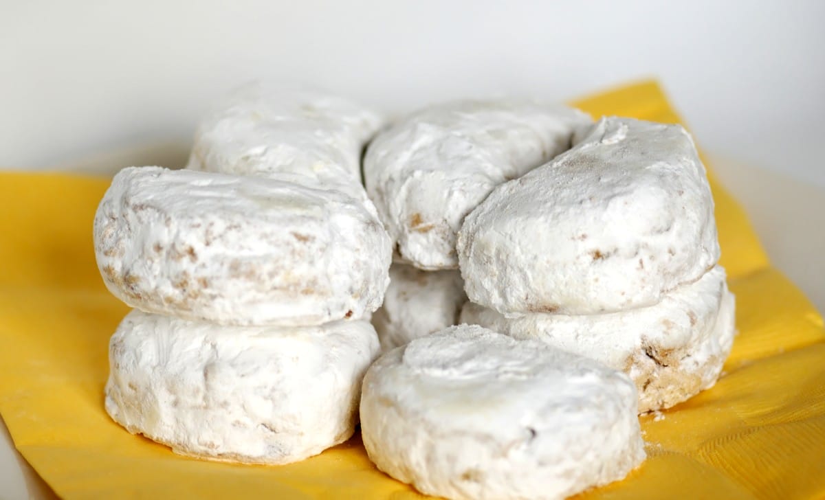 biscotti kourabiedes