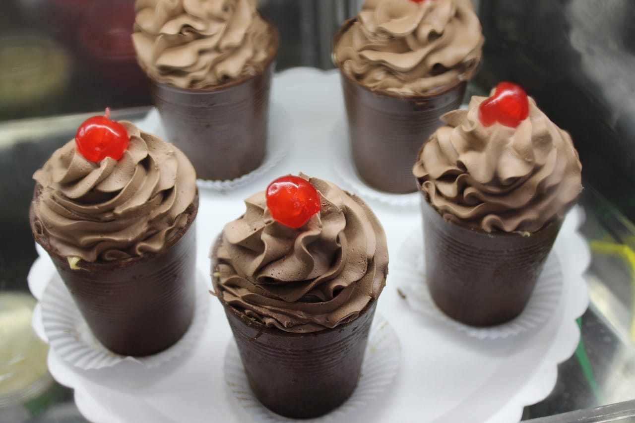 cestini al cioccolato