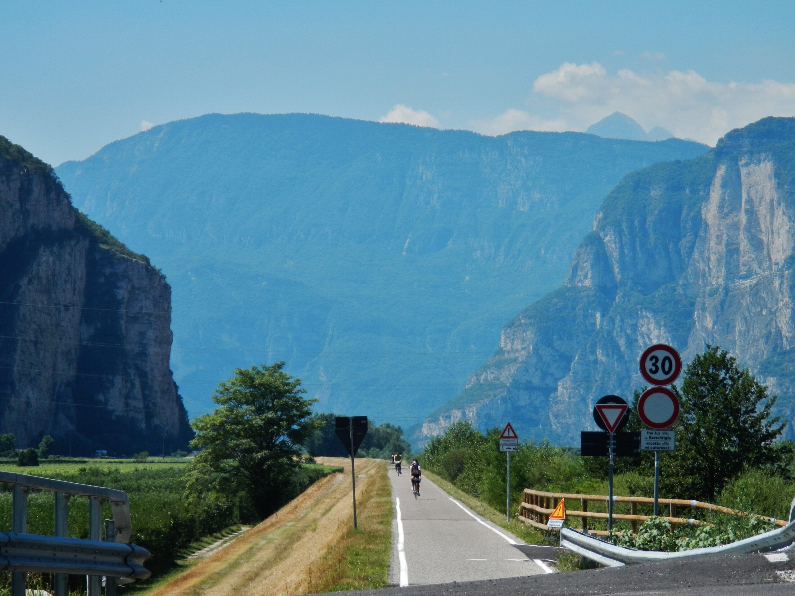 pista ciclabile Trento