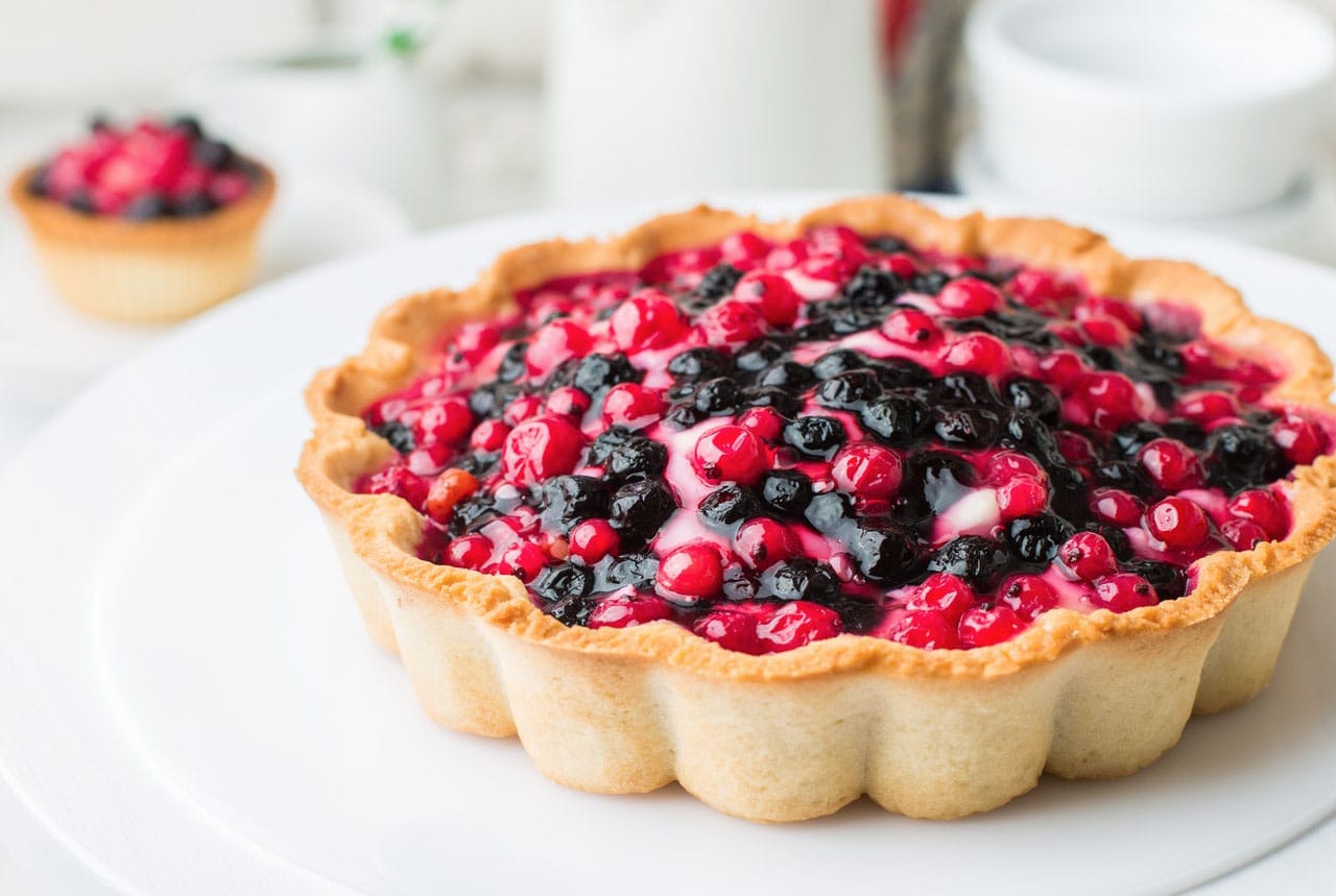 torta ai frutti di bosco