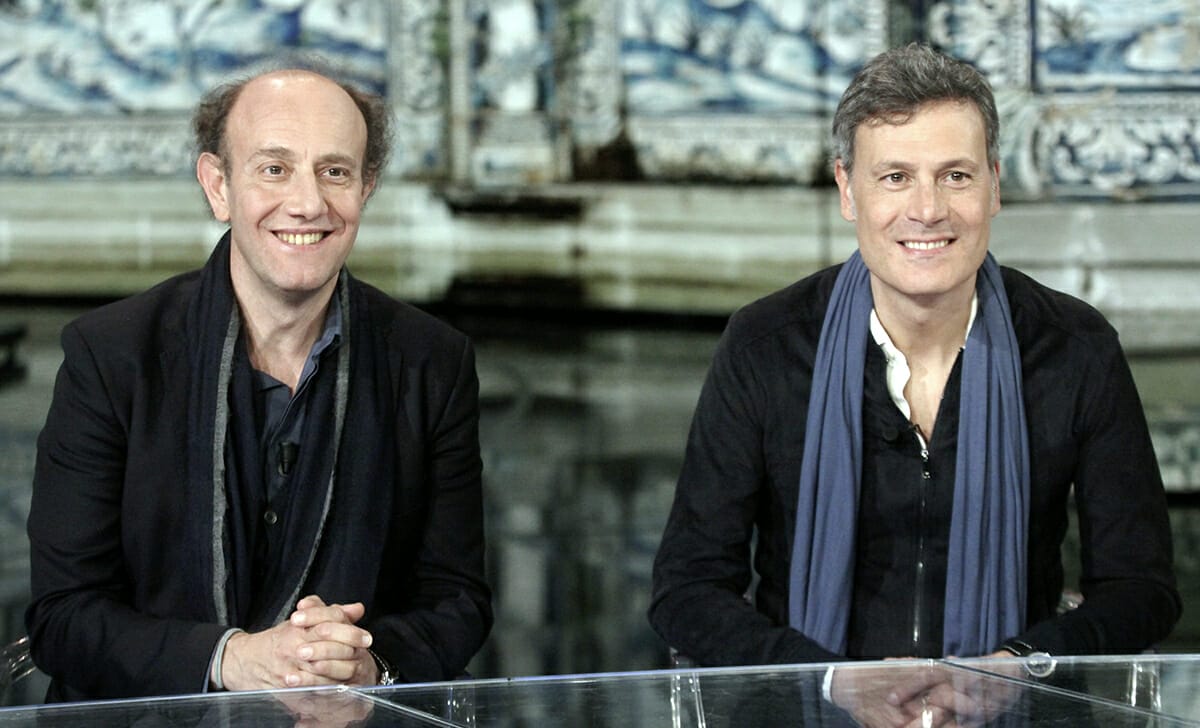 Al Teatro lirico Giorgio Gaber di Milano il duo comico Ale e Franz si esibirà nello spettacolo “NatAle&FranzShow”