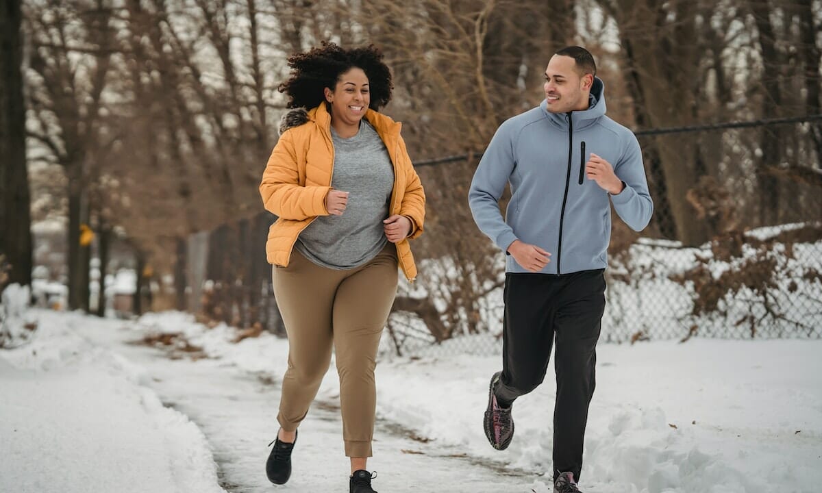 Andare a correre e camminare quando fa freddo
