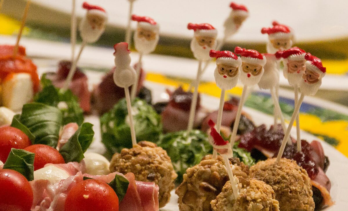 Comodi e veloci antipasti natalizi