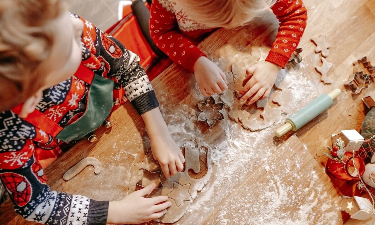 Fare biscotti di Natale senza precedenti