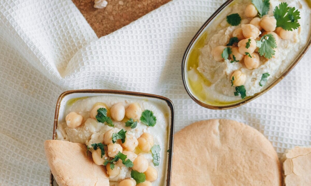 Pasta e ceci cremosa