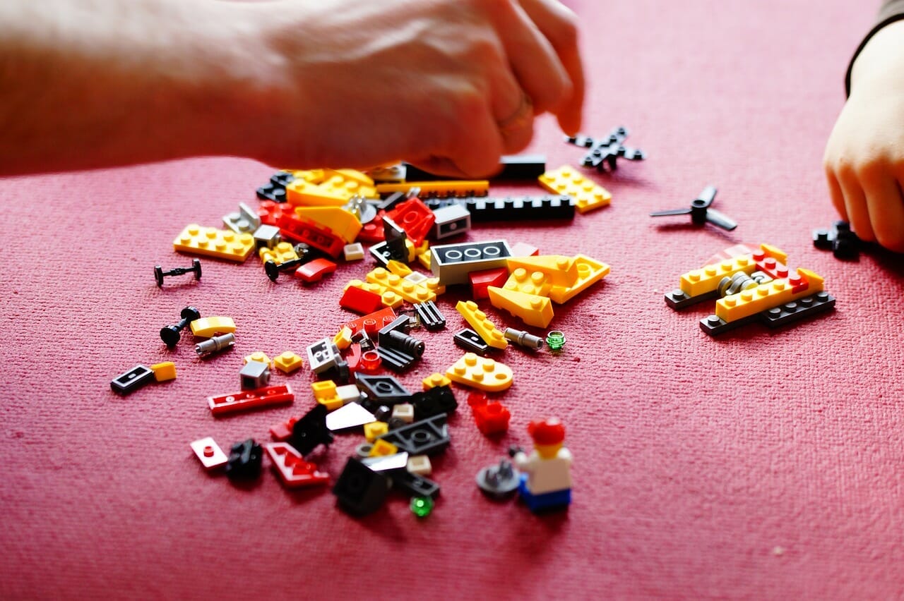 Per chi invece aveva una passione per i Lego