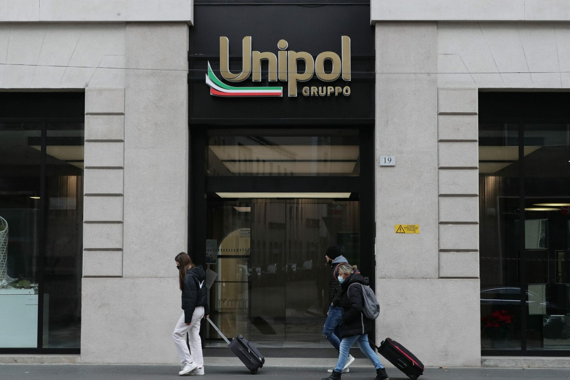Sede e logo di Unipol Banca