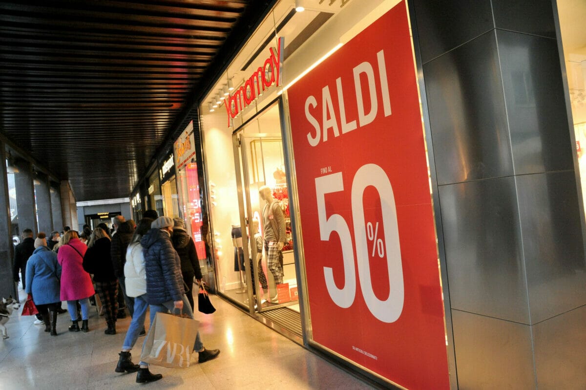 inizio saldi invernali gennaio