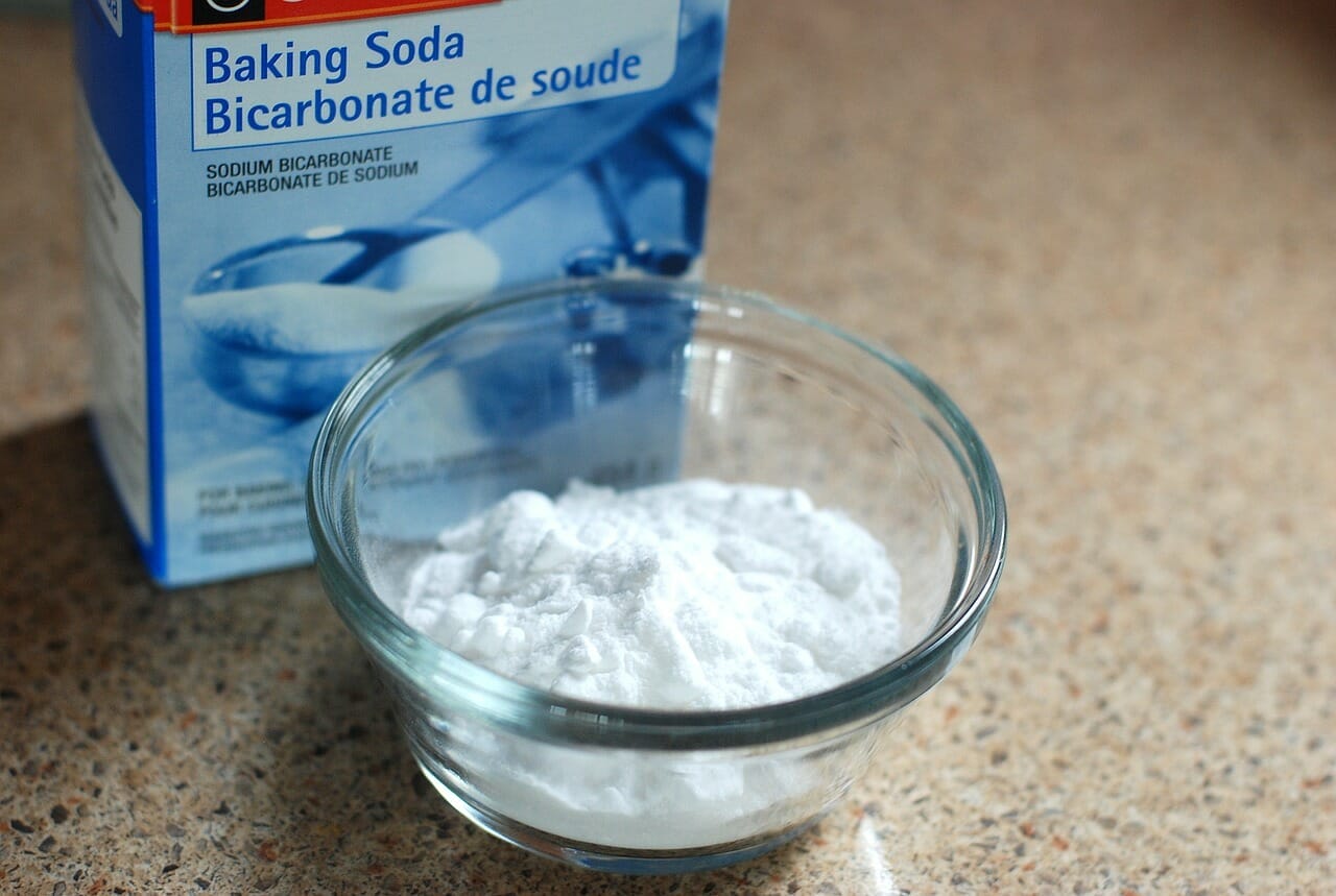 sostituire l'aceto con il bicarbonato di sodio