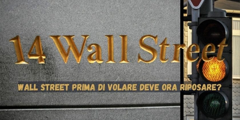 Atteso un ritracciamento tecnico a Wall Street