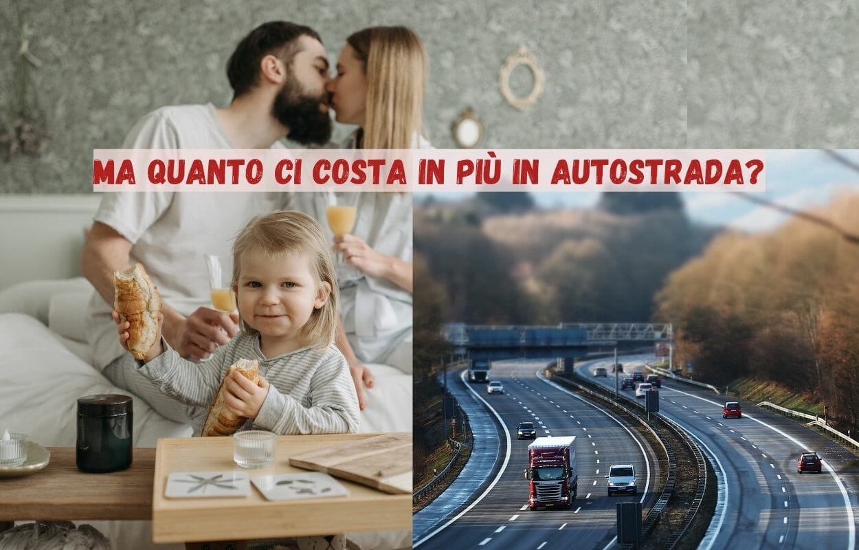 Fare colazione in autostrada costa di più
