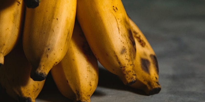 Mai buttare le banane troppo mature