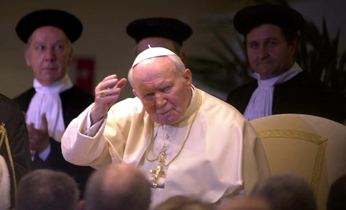 Papa Giovanni Paolo II ha trascorso le vacanze estive a Introd dal 1989 al 2004