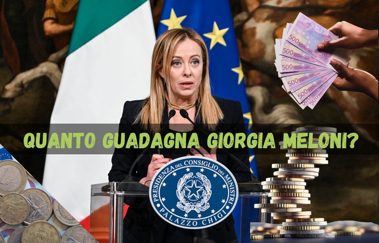 Quanto guadagna Giorgia Meloni