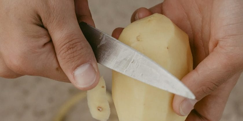 Sapevi che serve solo una patata per pulire