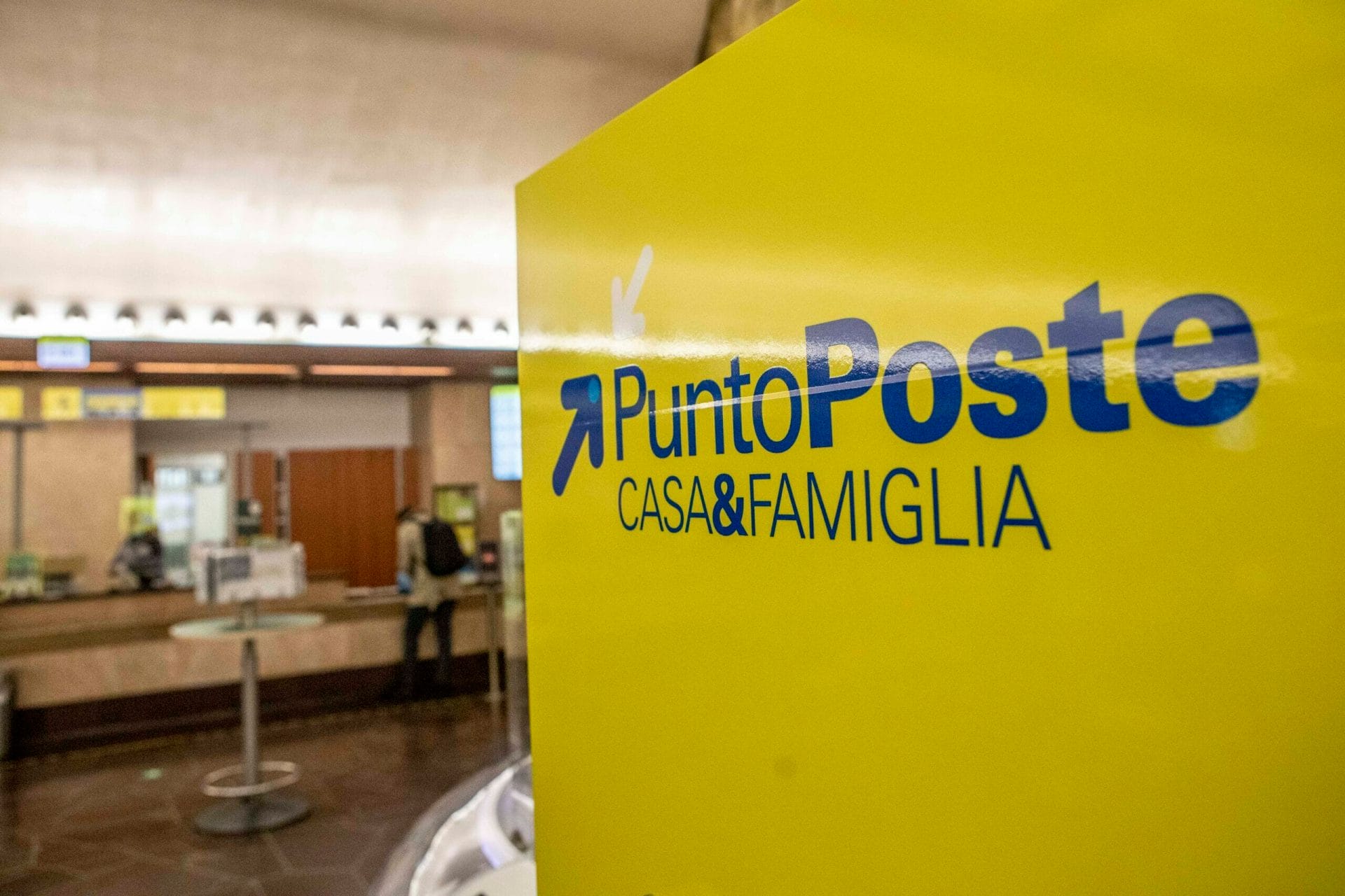 Un ufficio di Poste Italiane