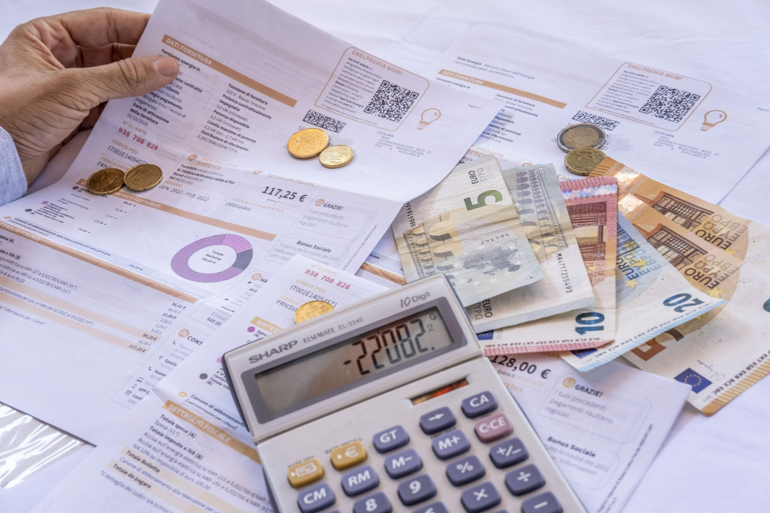 Inverno rigido e cronaca di una stangata