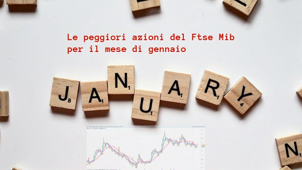 Le 5 peggiori azioni da inizio anno sul Ftse Mib