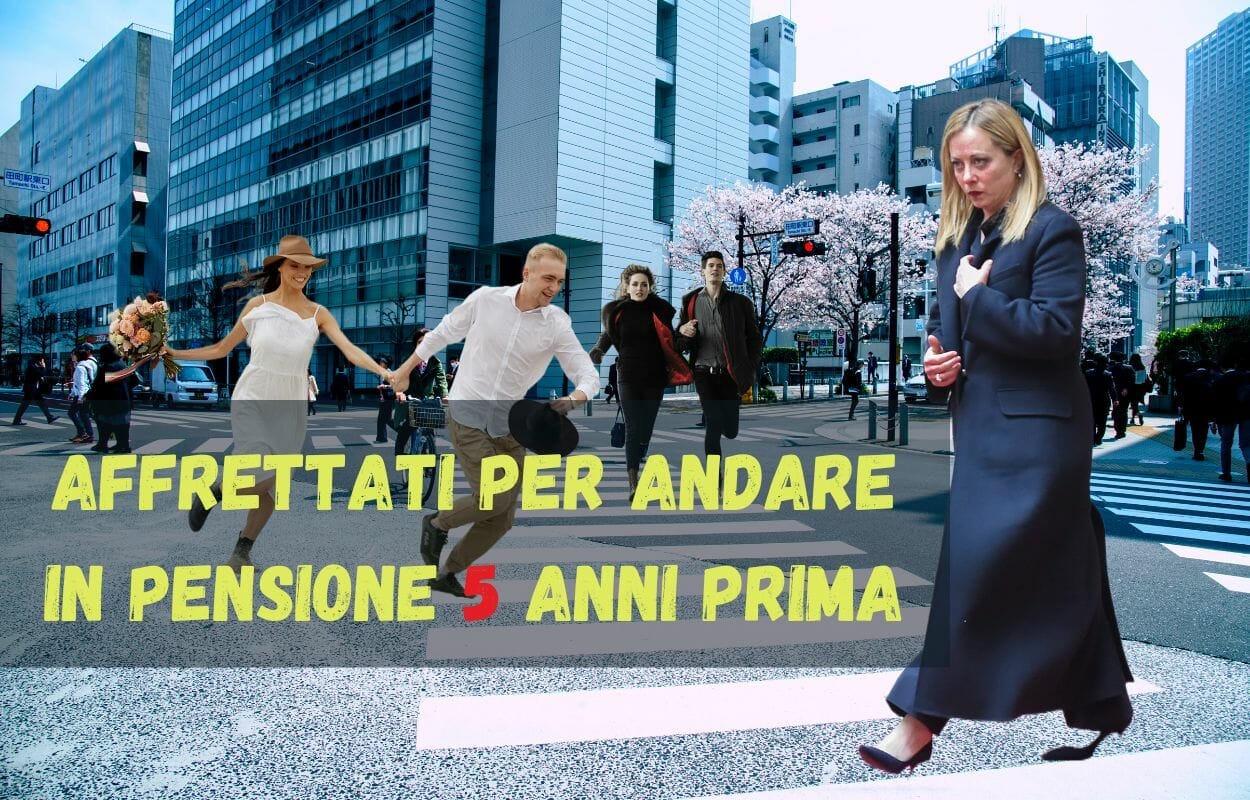Ecco cosa devi fare subito per andare in pensione 5 anni prima