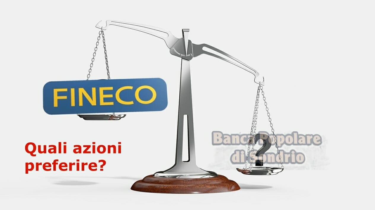 Quale tra questi due titoli bancari preferire?