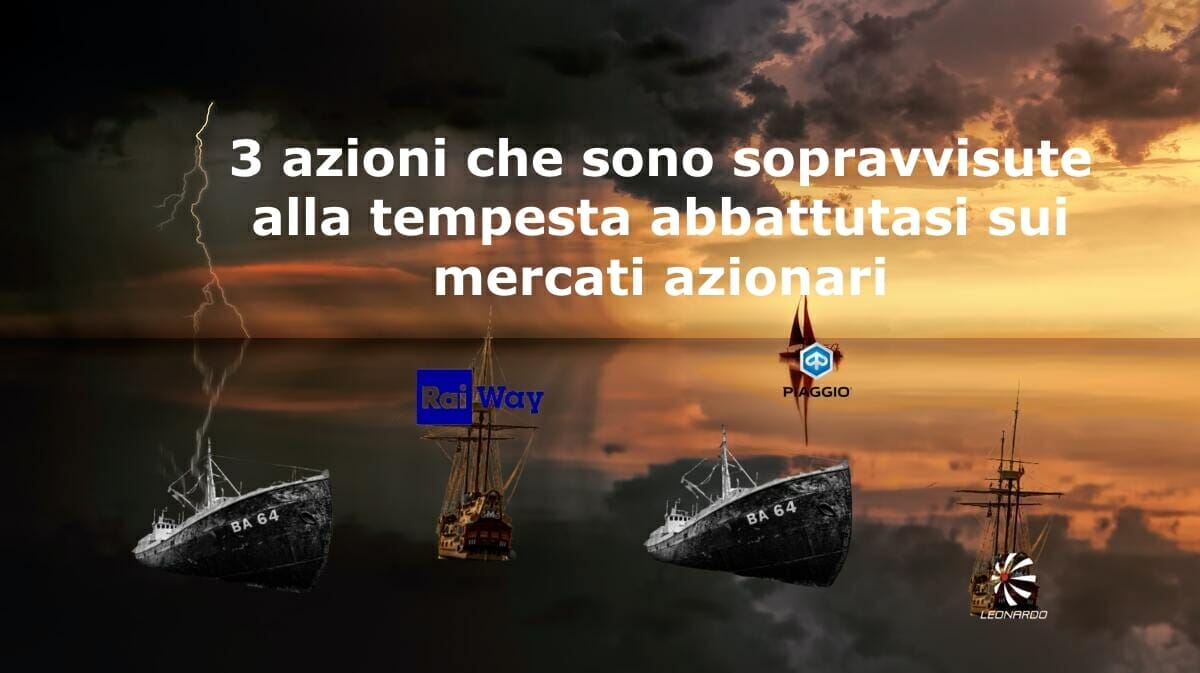 3 azioni che resistono ai venti del ribasso
