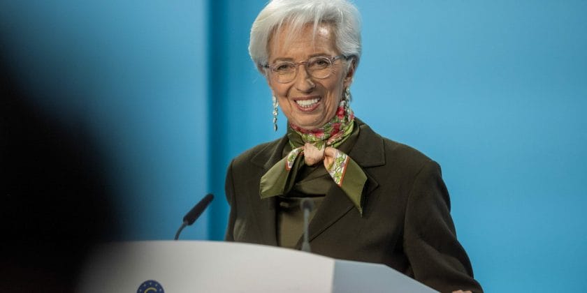 La BCE lancia l’allarme-la Presidente Lagarde