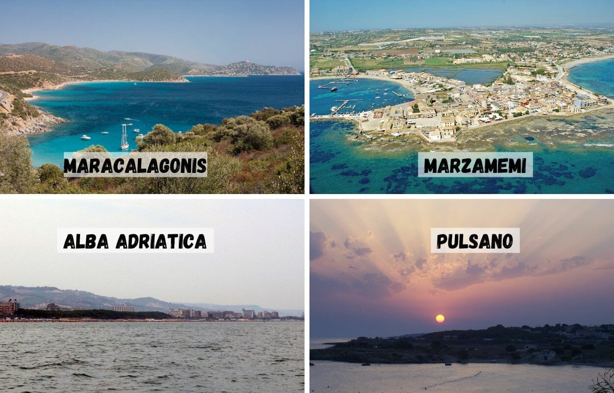 La top 4 delle mete estive italiane