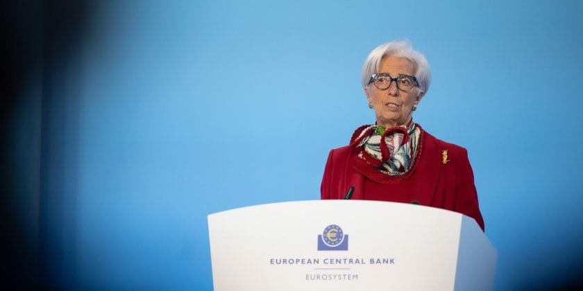 Molti si devono preoccupare del mutuo casa-nella foto C. Lagarde Presidente BCE