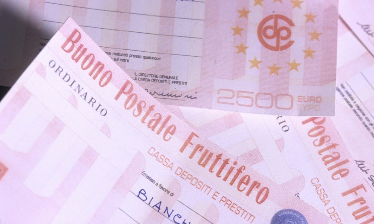 Questo Buono Fruttifero Postale