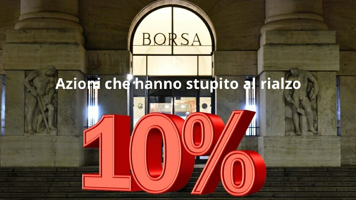 GVS e Saipem stupiscono con un rialzo superiore al 10%