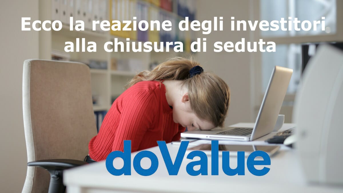 DoValue realizza la peggiore performance di giornata