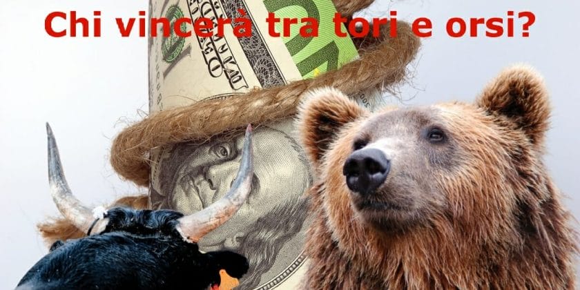 Continua la lotta tra tori e orsi sul cambio euro dollaro: chi vincerà?
