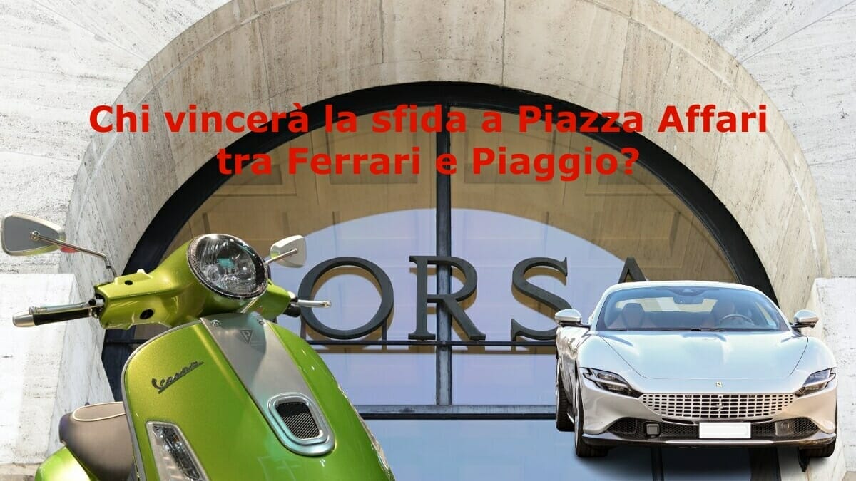 Ferrari e Piaggio registrano nuovi massimi storici