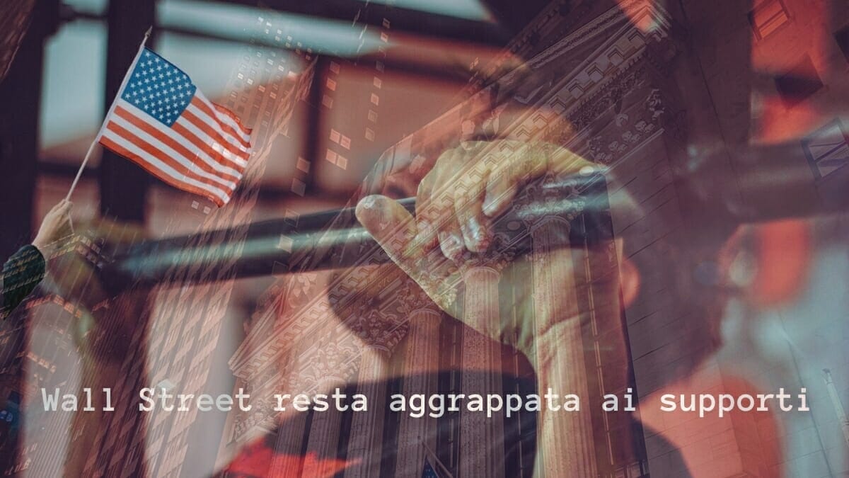 Il Dow Jones si aggrappa ai supporti e prova a ripartire