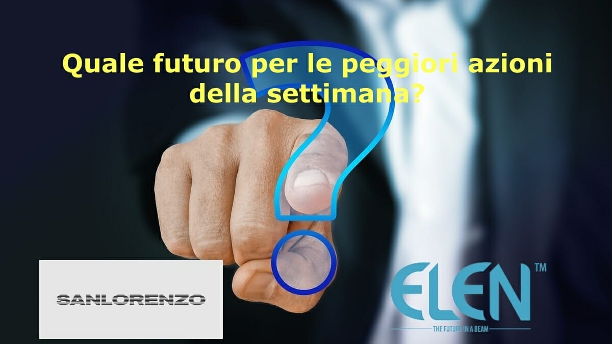 Ecco le 3 peggiori azioni della settimana